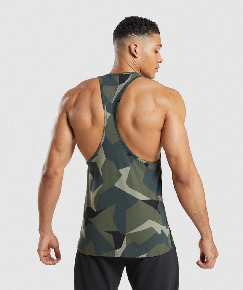 Stringers Gymshark Critical Hombre Verde | CO 3589GSO